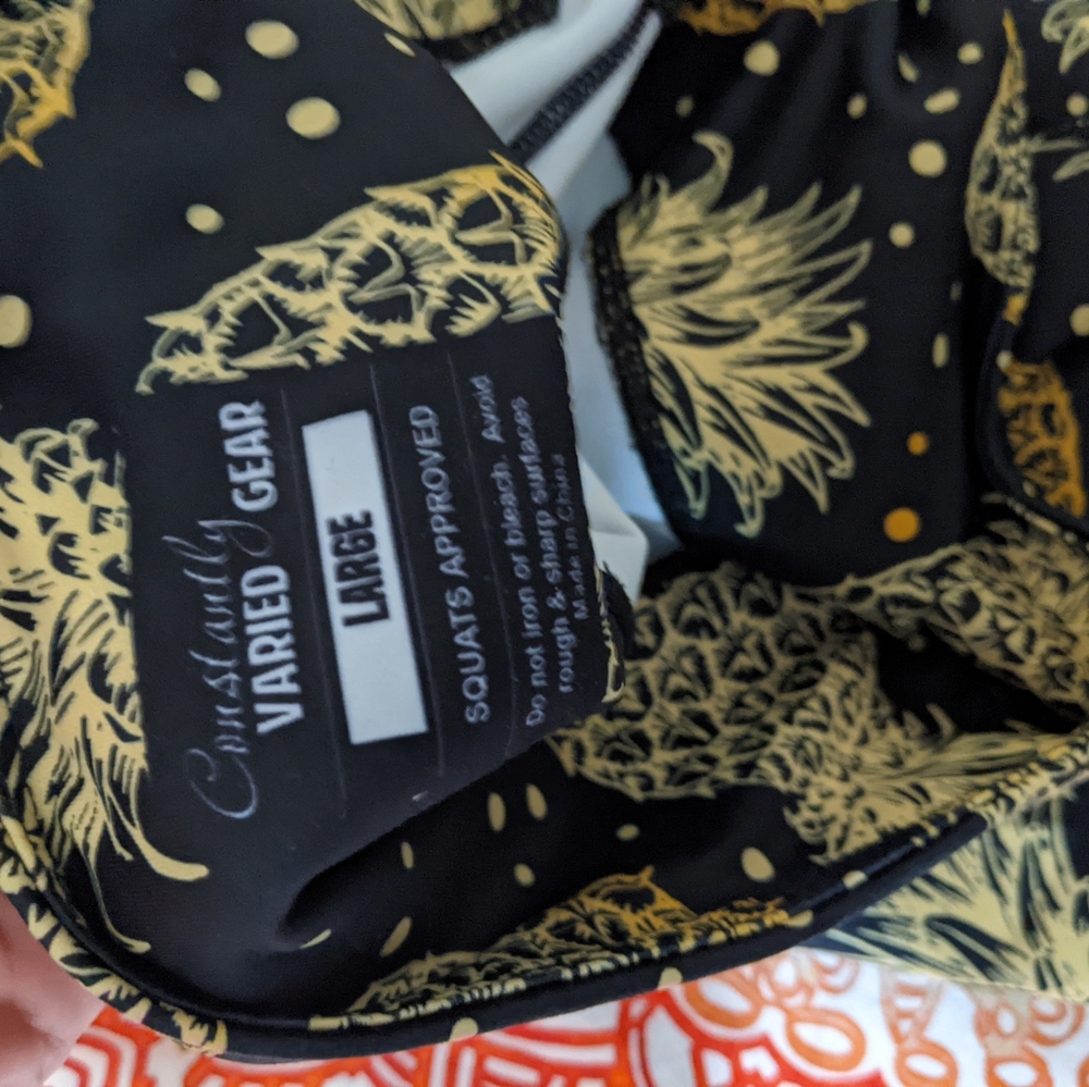 Constantly varied gear fineapple leggings